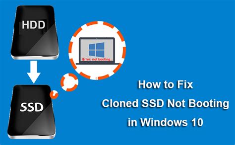 windows 10 won't boot from dual system clone|cloned windows 10 boot.